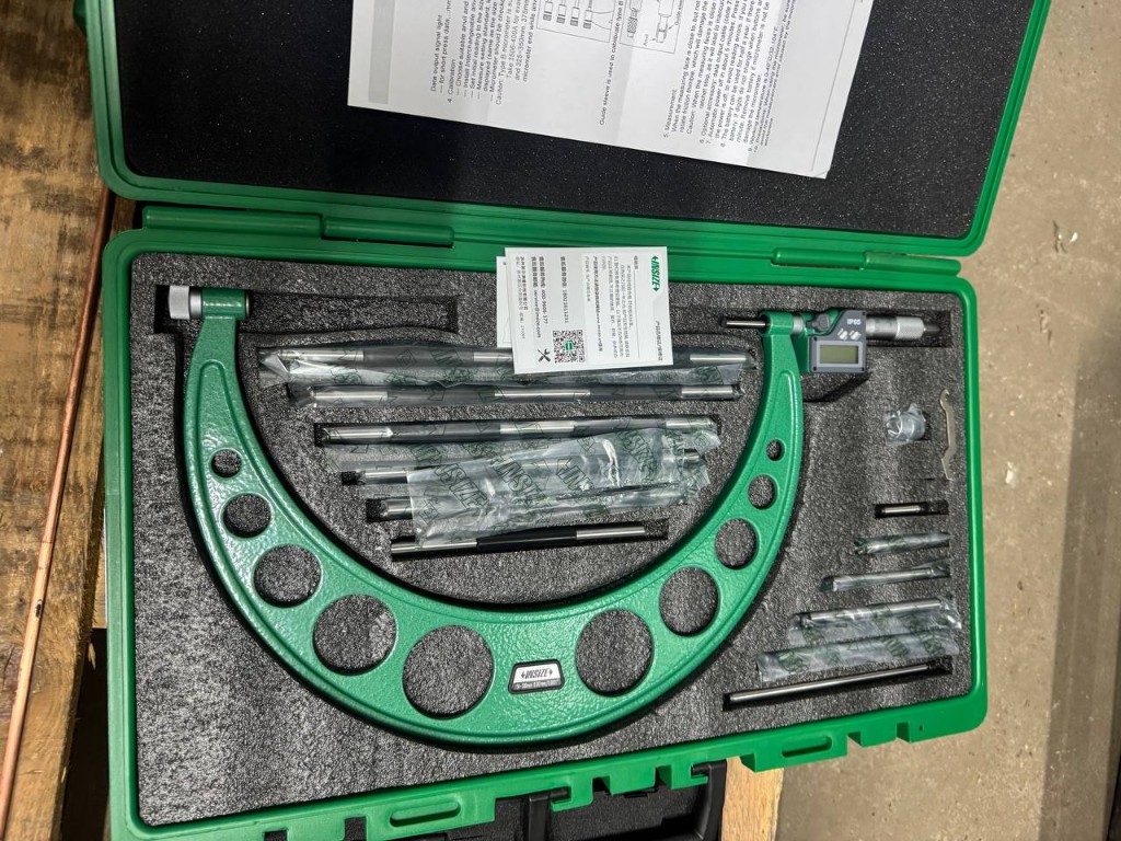 Резьбовые калибры INSIZE, сертификаты и протоколы