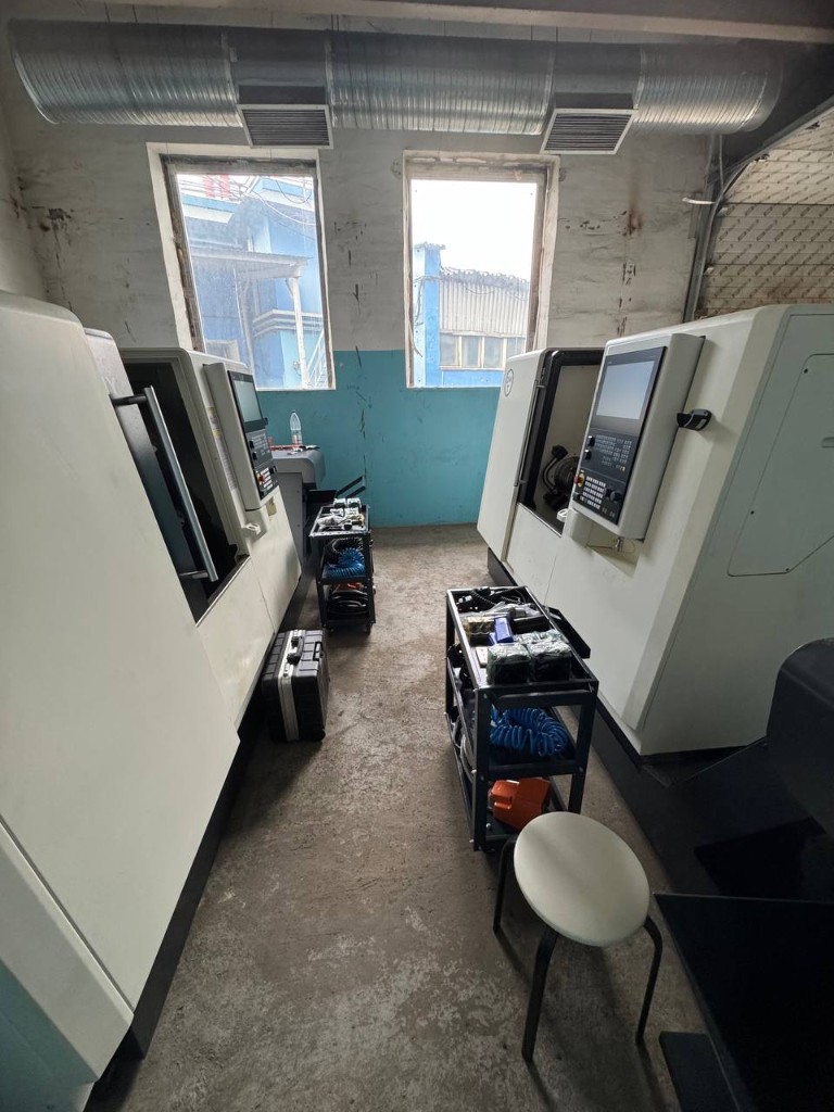 Фрезерные обрабатывающие центры в цеху